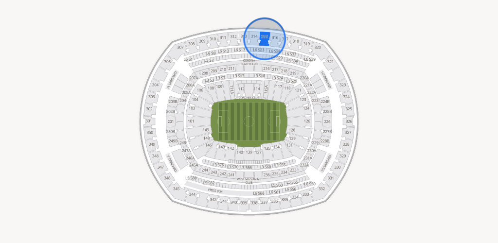 MetLife Stadium Seating Chart