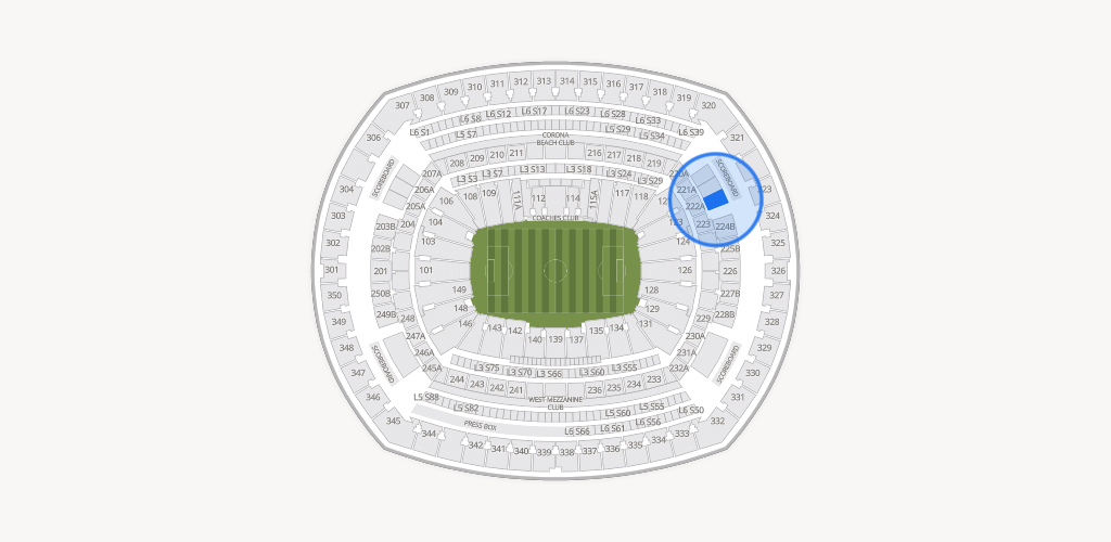 MetLife Stadium Seating Chart