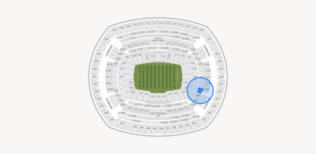 MetLife Stadium Seating Chart