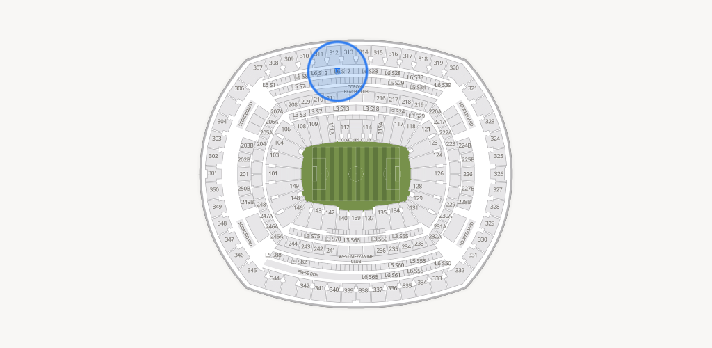 MetLife Stadium Seating Chart