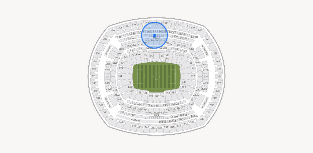 MetLife Stadium Seating Chart