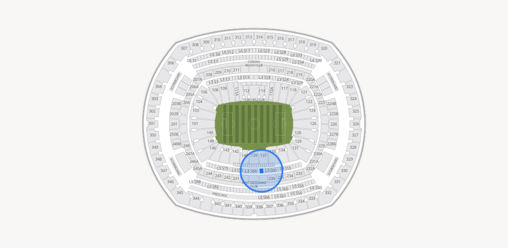 MetLife Stadium Seating Chart