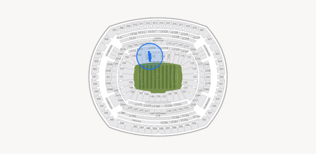MetLife Stadium Seating Chart