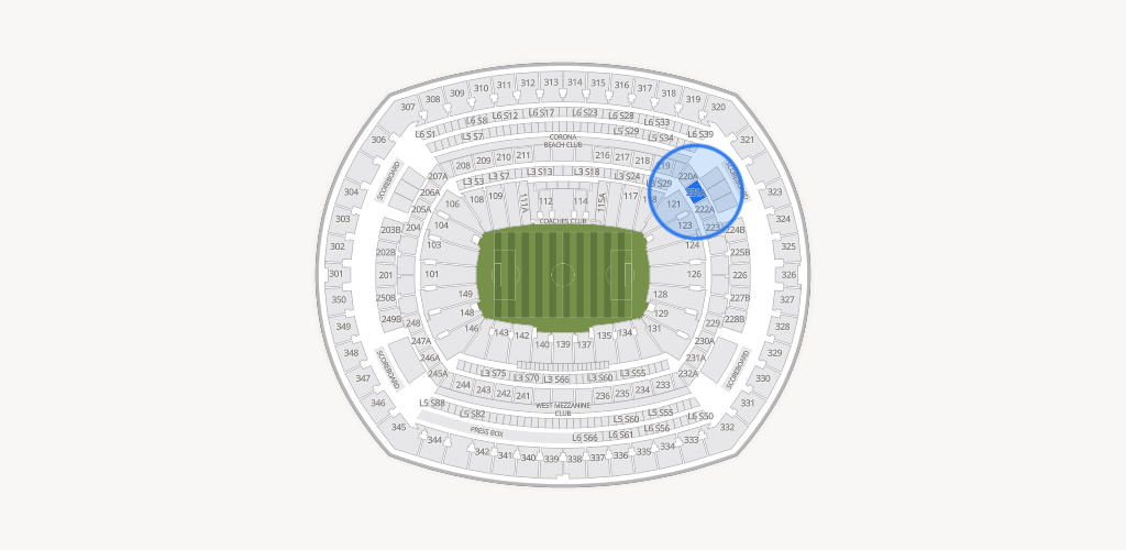 MetLife Stadium Seating Chart