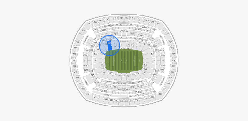 MetLife Stadium Seating Chart
