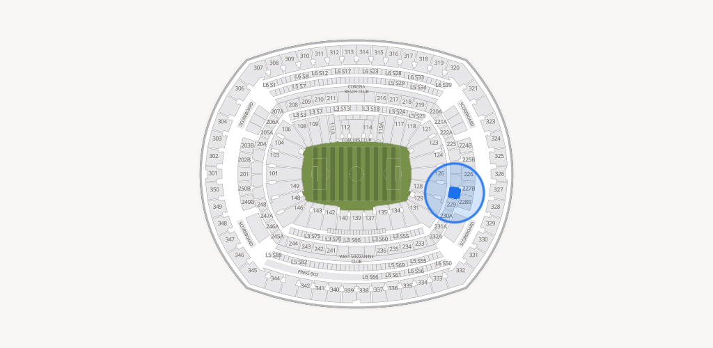 MetLife Stadium Seating Chart