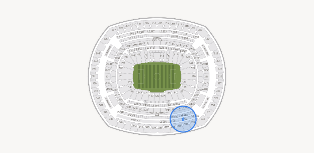 MetLife Stadium Seating Chart
