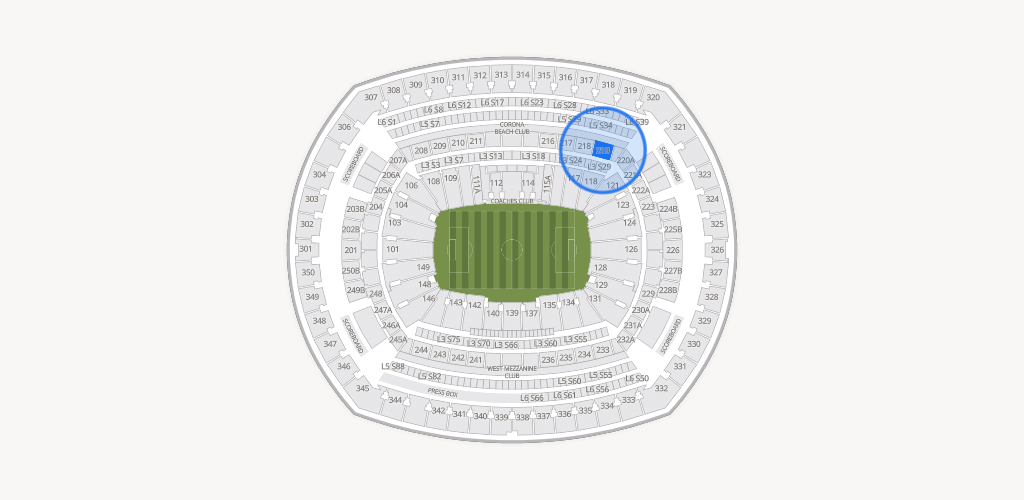 MetLife Stadium Seating Chart