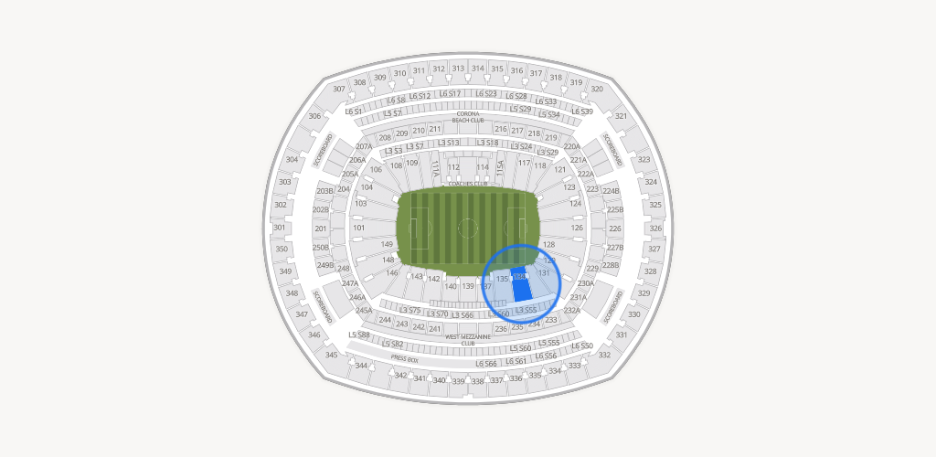 MetLife Stadium Seating Chart