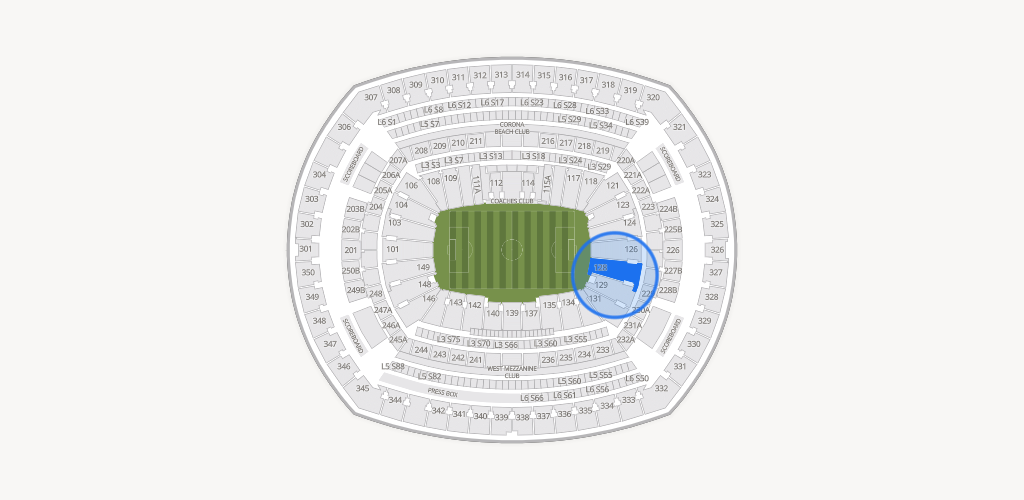 MetLife Stadium Seating Chart
