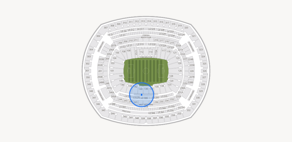 MetLife Stadium Seating Chart