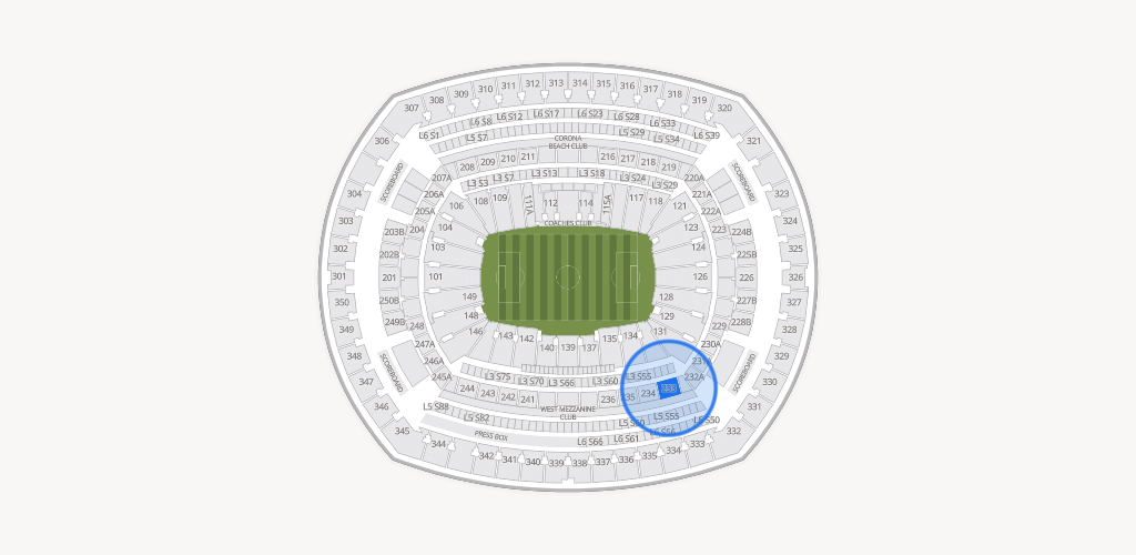MetLife Stadium Seating Chart