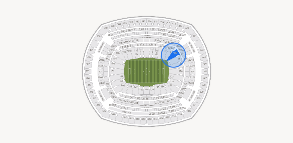 MetLife Stadium Seating Chart