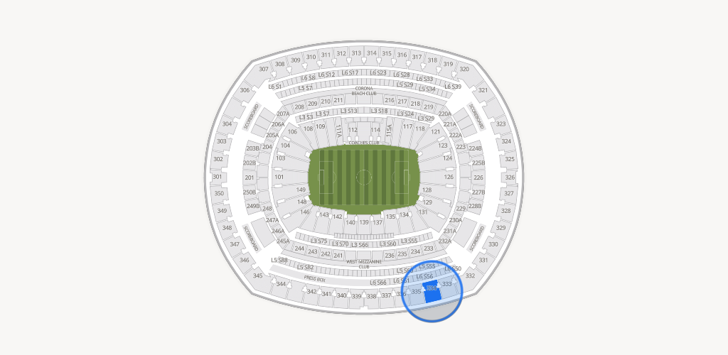 MetLife Stadium Seating Chart