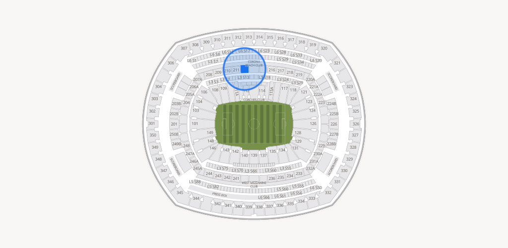 MetLife Stadium Seating Chart
