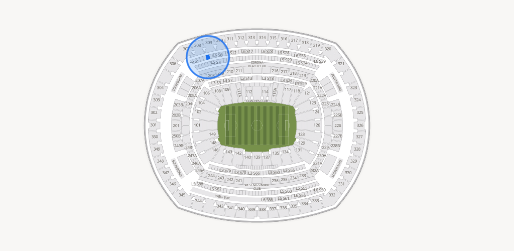 MetLife Stadium Seating Chart