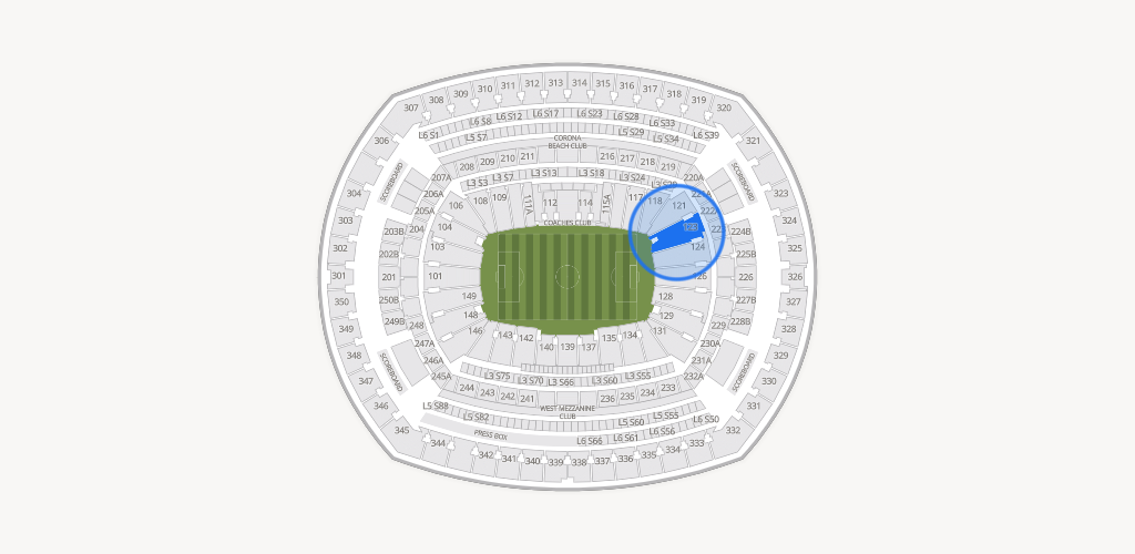 MetLife Stadium Seating Chart