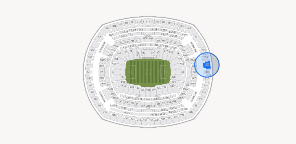 MetLife Stadium Seating Chart