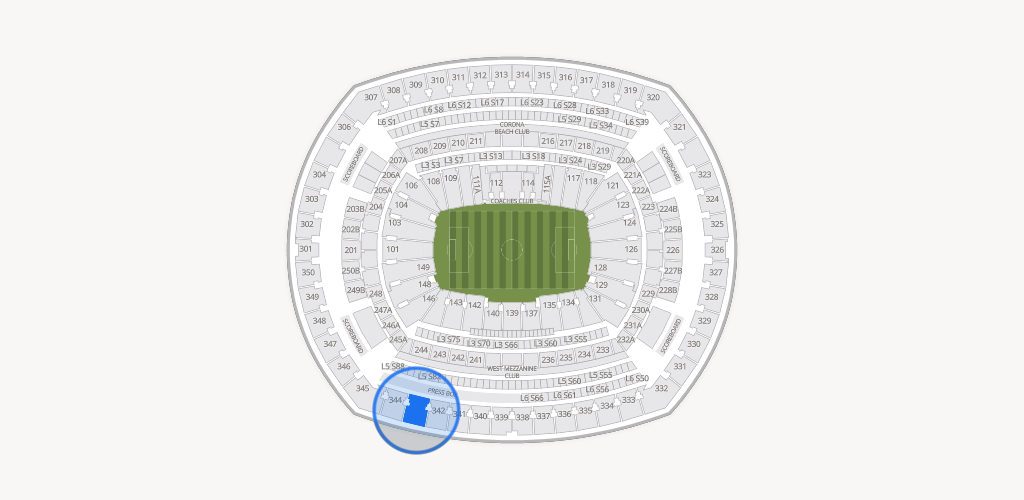 MetLife Stadium Seating Chart