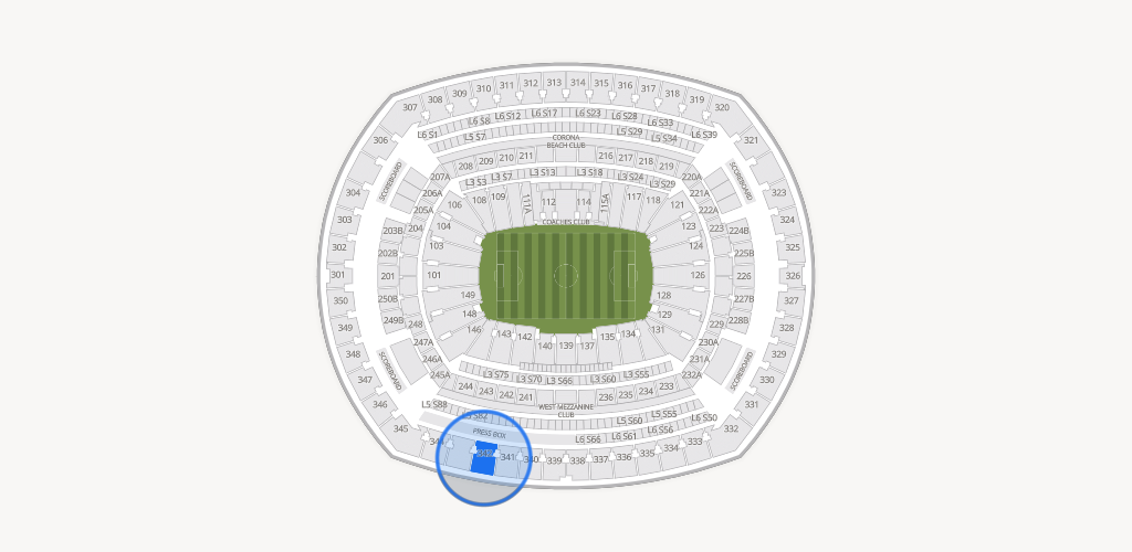 MetLife Stadium Seating Chart