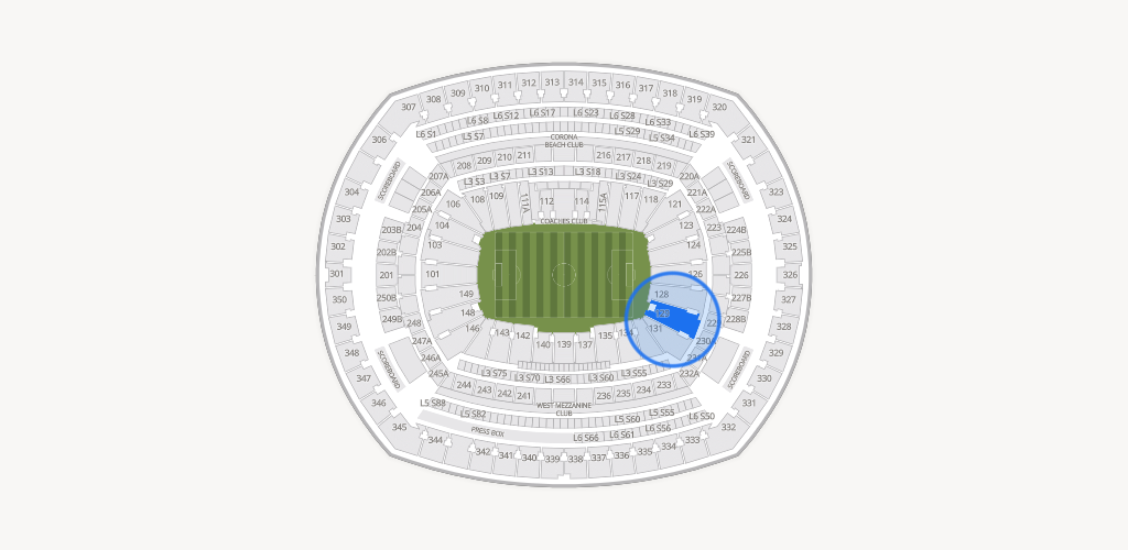 MetLife Stadium Seating Chart