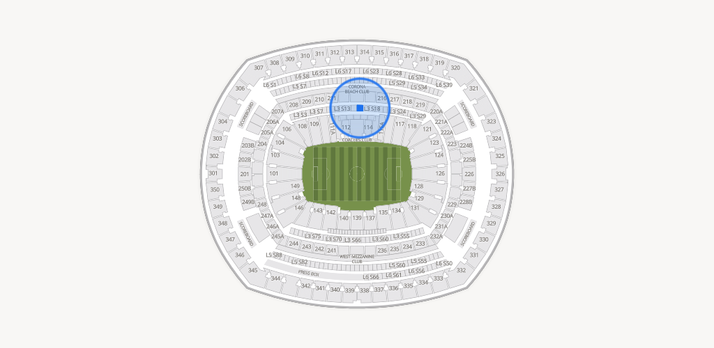 MetLife Stadium Seating Chart