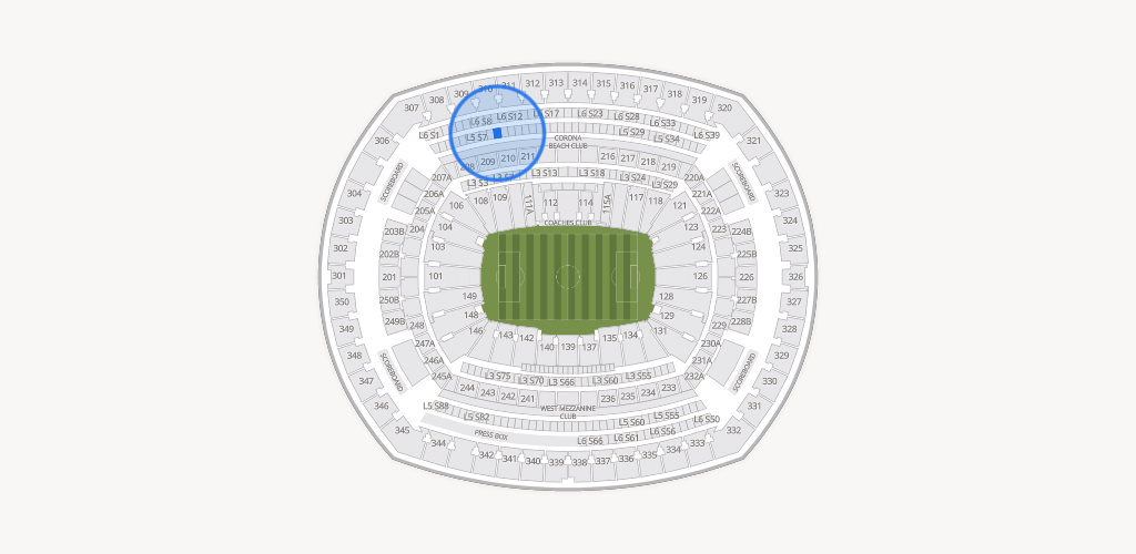 MetLife Stadium Seating Chart