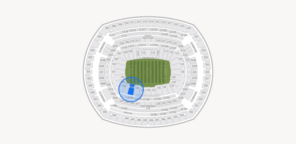 MetLife Stadium Seating Chart
