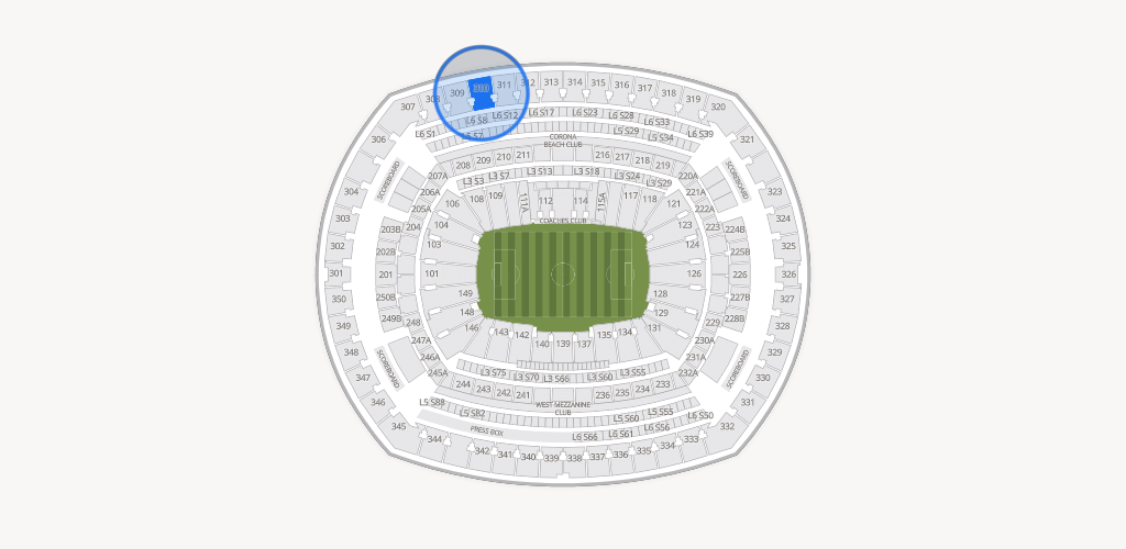 MetLife Stadium Seating Chart