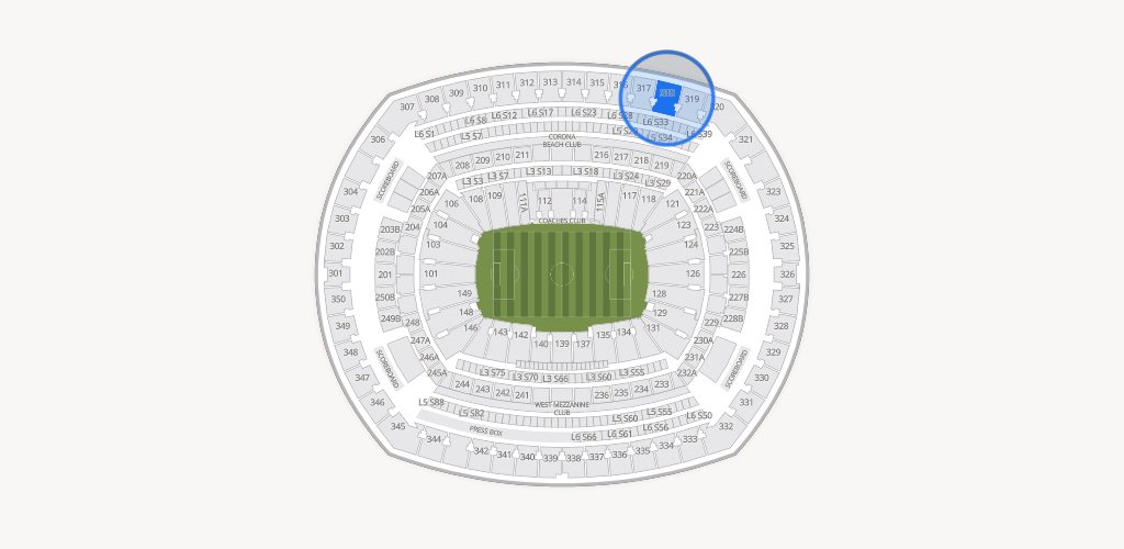 MetLife Stadium Seating Chart