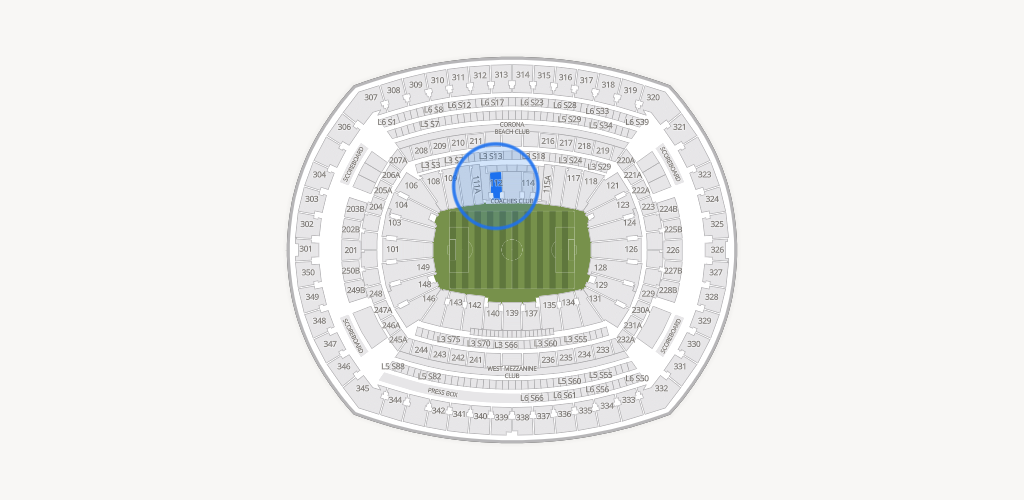 MetLife Stadium Seating Chart