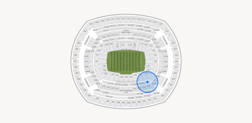 MetLife Stadium Seating Chart