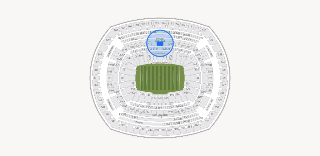 MetLife Stadium Seating Chart