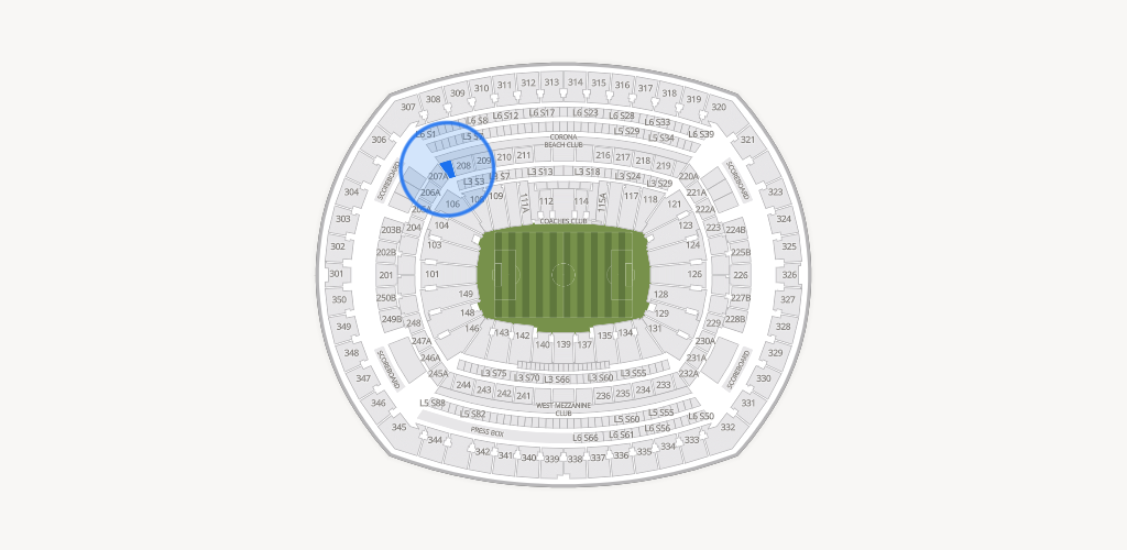 MetLife Stadium Seating Chart