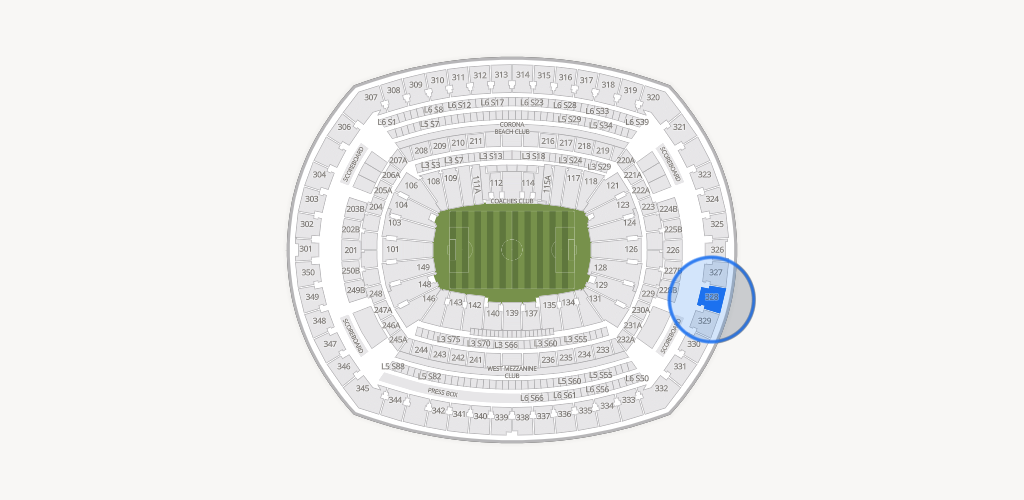 MetLife Stadium Seating Chart