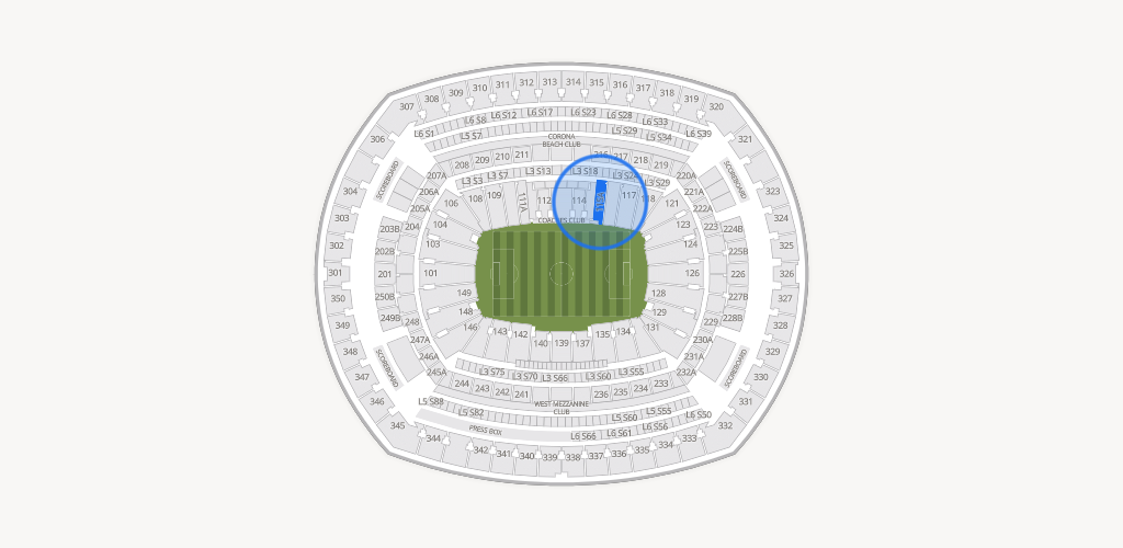 MetLife Stadium Seating Chart