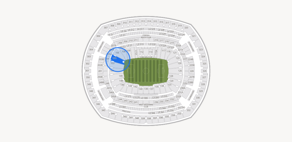 MetLife Stadium Seating Chart