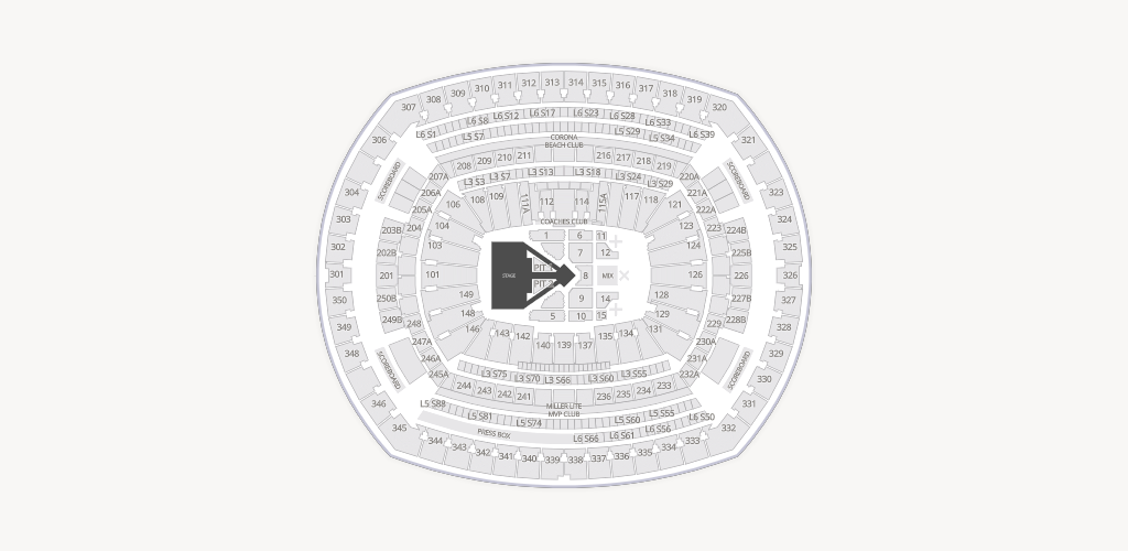 MetLife Stadium Seating Chart