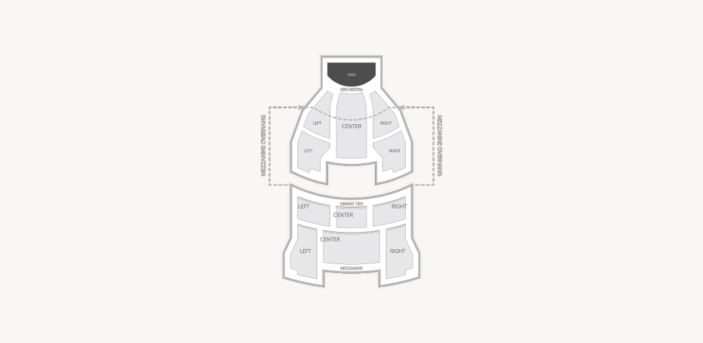 Meyer Theatre Seating Chart