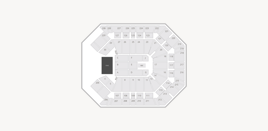 MGM Grand Garden Arena Seating Chart