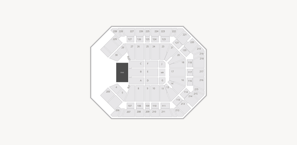 MGM Grand Garden Arena Seating Chart