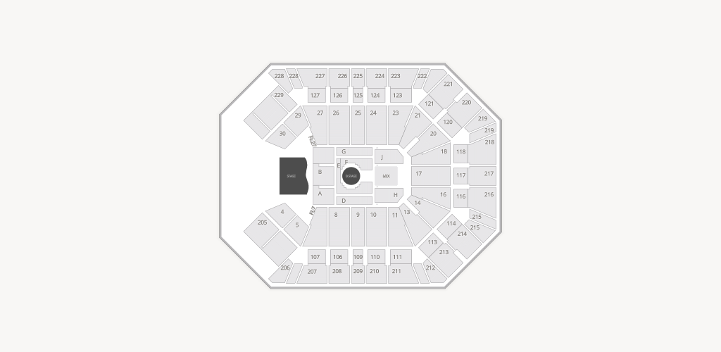 MGM Grand Garden Arena Seating Chart