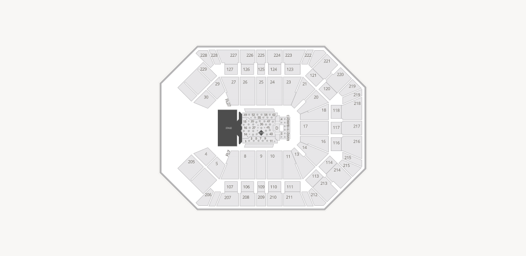 MGM Grand Garden Arena Seating Chart