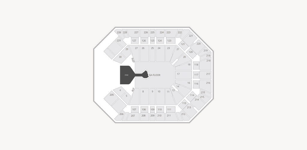 MGM Grand Garden Arena Seating Chart