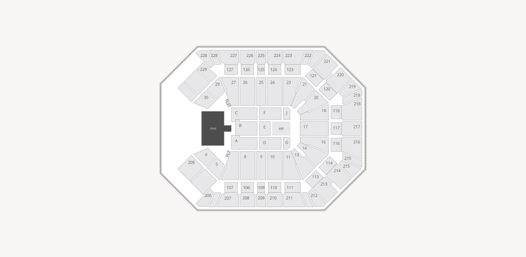 MGM Grand Garden Arena Seating Chart