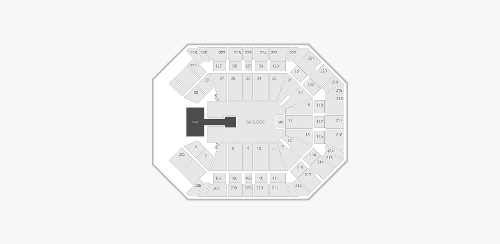 MGM Grand Garden Arena Seating Chart