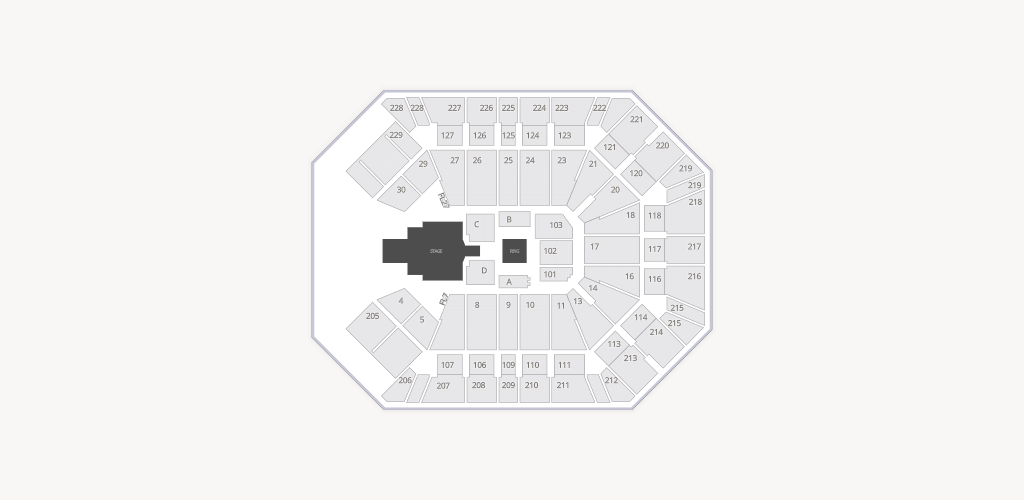 MGM Grand Garden Arena Seating Chart