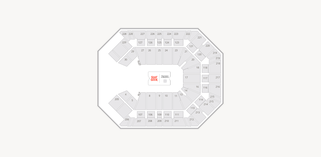 MGM Grand Garden Arena Seating Chart