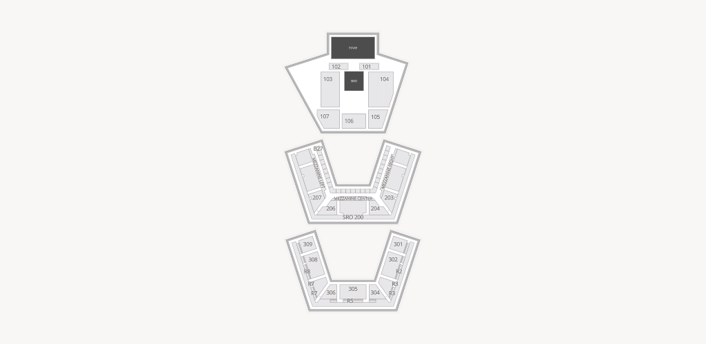 MGM Music Hall at Fenway Seating Chart