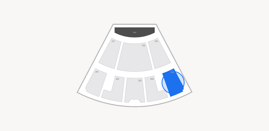 Michael Jackson ONE Theatre at Mandalay Bay Resort Seating Chart